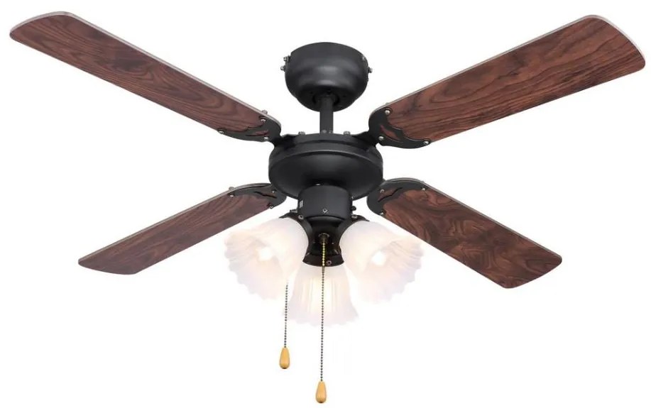 Globo 03816 - Ventilator suspendat HARVEY 3xE27/60W/230V