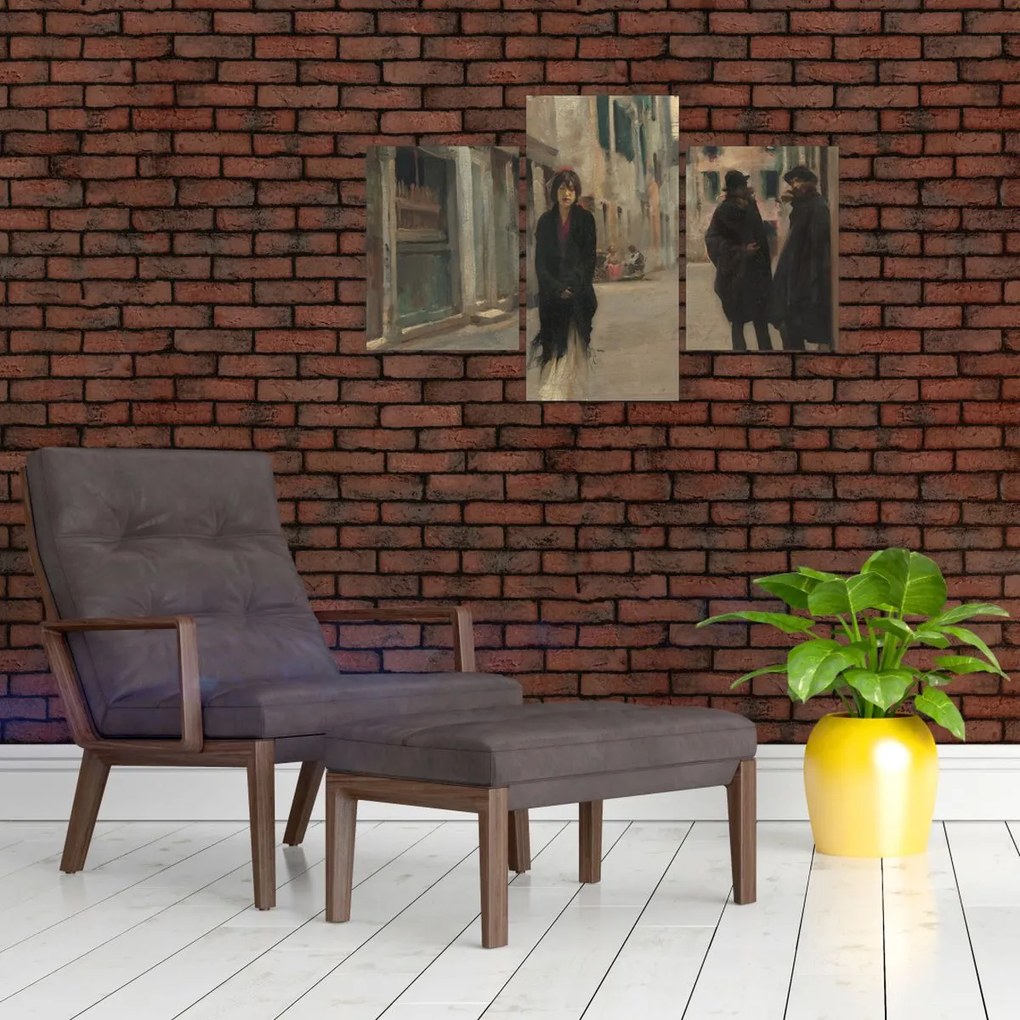 Tablou - John Singer Sargent, Street in Venice, reproducere (90x60 cm)