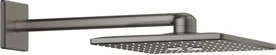 Palarie si brat de dus Grohe Rainshower Mono Cube 310 antracit periat Hard Graphite cu 2 functii