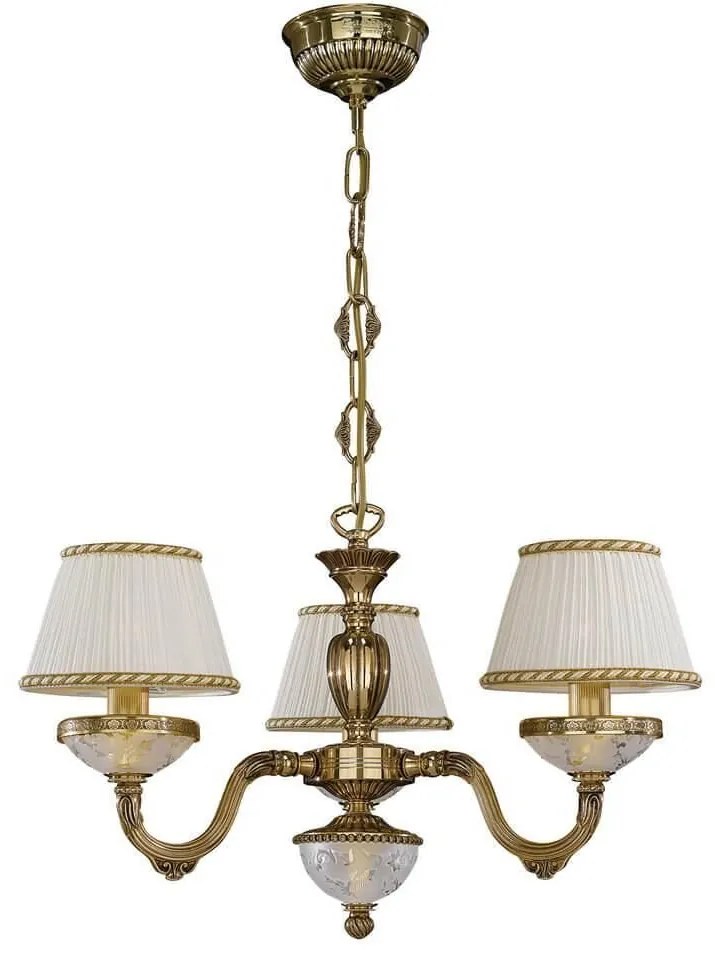 Candelabru din alama 3 brate design italian 6502