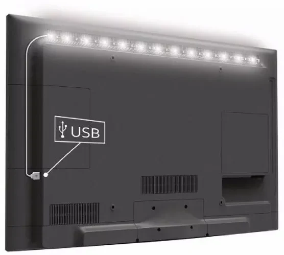 Bandă LED RGB în spatele televizorului - 3 m