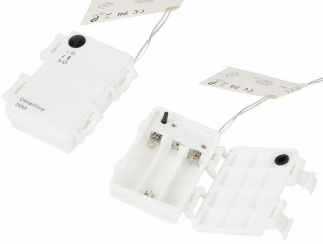 Piramidă cu lumini de Crăciun 60 cm - alb cald, pe baterie