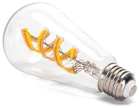 Bec LED RGBW Aigostar FILAMENT ST64 E27/4,9W/230V 2700K