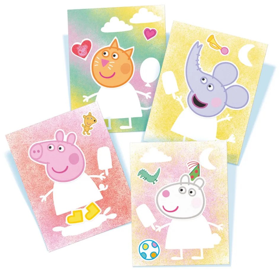 Purcelușa Peppa Summer set creativ
