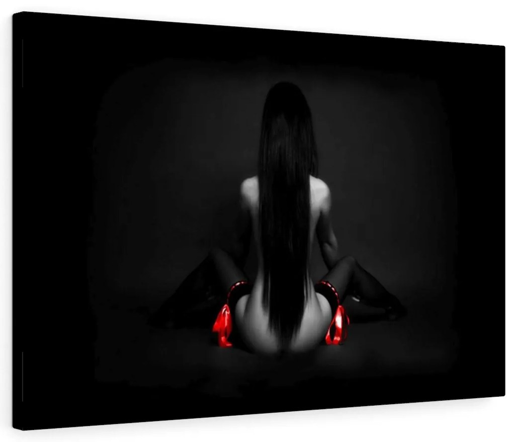 Tablou canvas Sexy Girl 120x80 cm