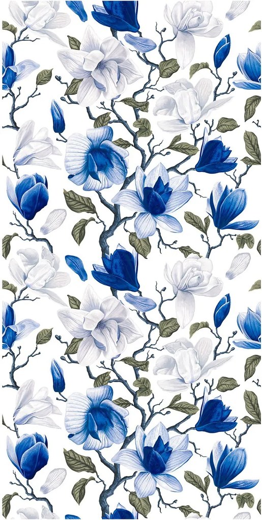 Tapet -Magnolia albastră