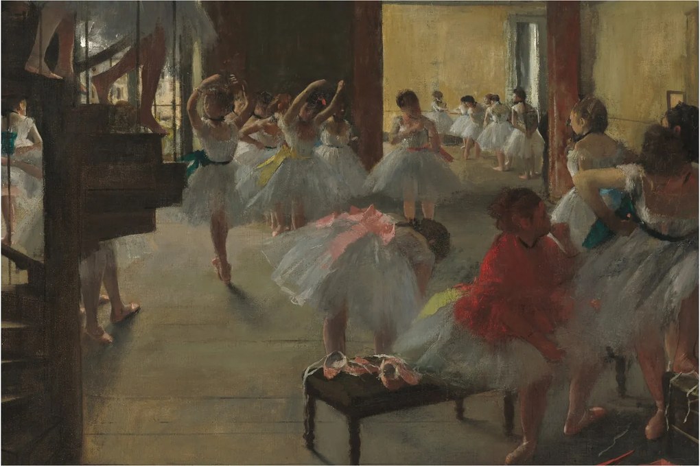 Tablou - Edgar Degas, The Dance Class, reproducere (90x60 cm)