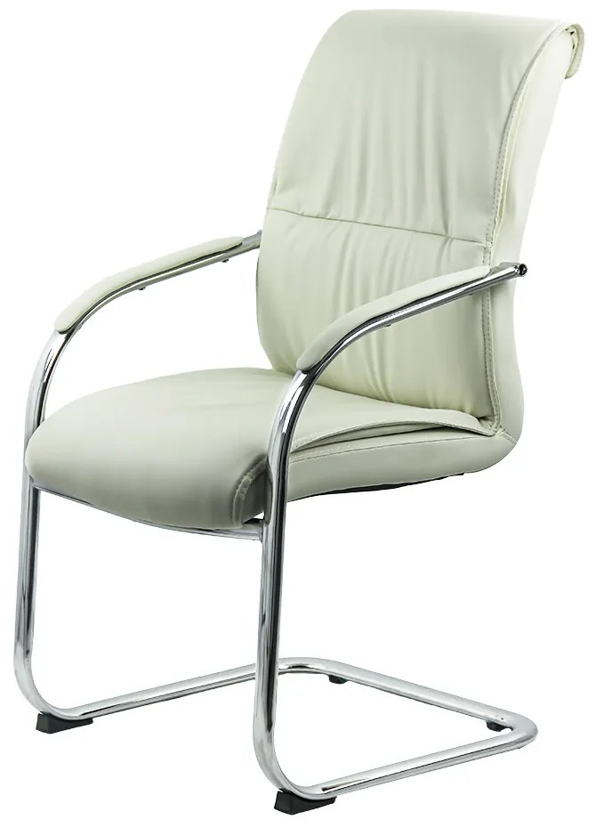 RESIGILAT - Scaun vizitatori OFF 8116 crem