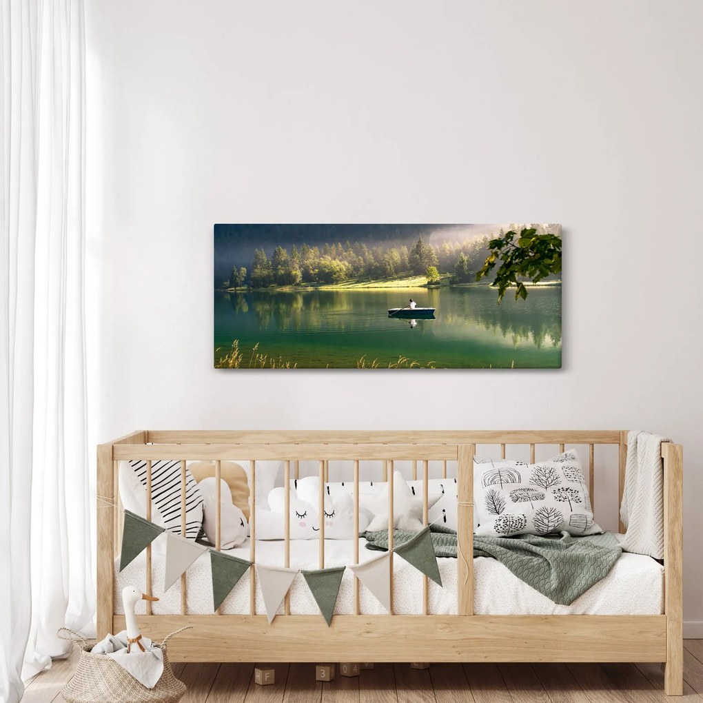 Tablou cu lac (120x50 cm)