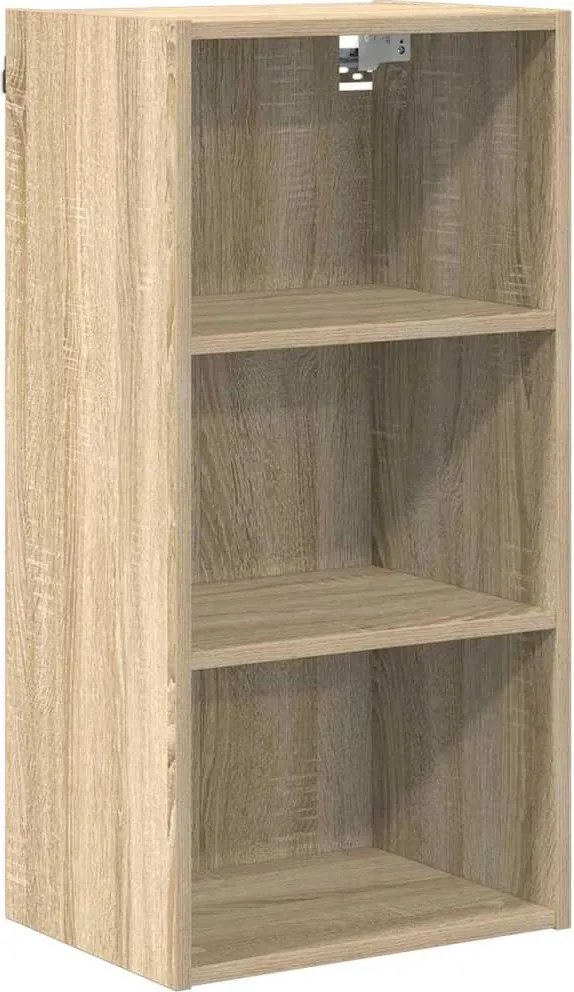 vidaXL Dulap suspendat Stejar Sonoma 40 x 29,5 x 80 cm Lemn compozit