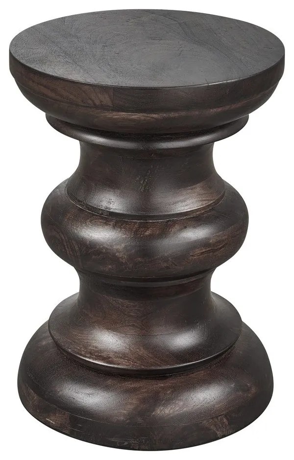 Măsuță auxiliară rotundă din lemn de mango ø 30 cm Jonah – WOOOD