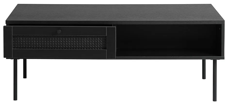Măsuță de cafea neagră 60x110 cm Pensacola – Unique Furniture