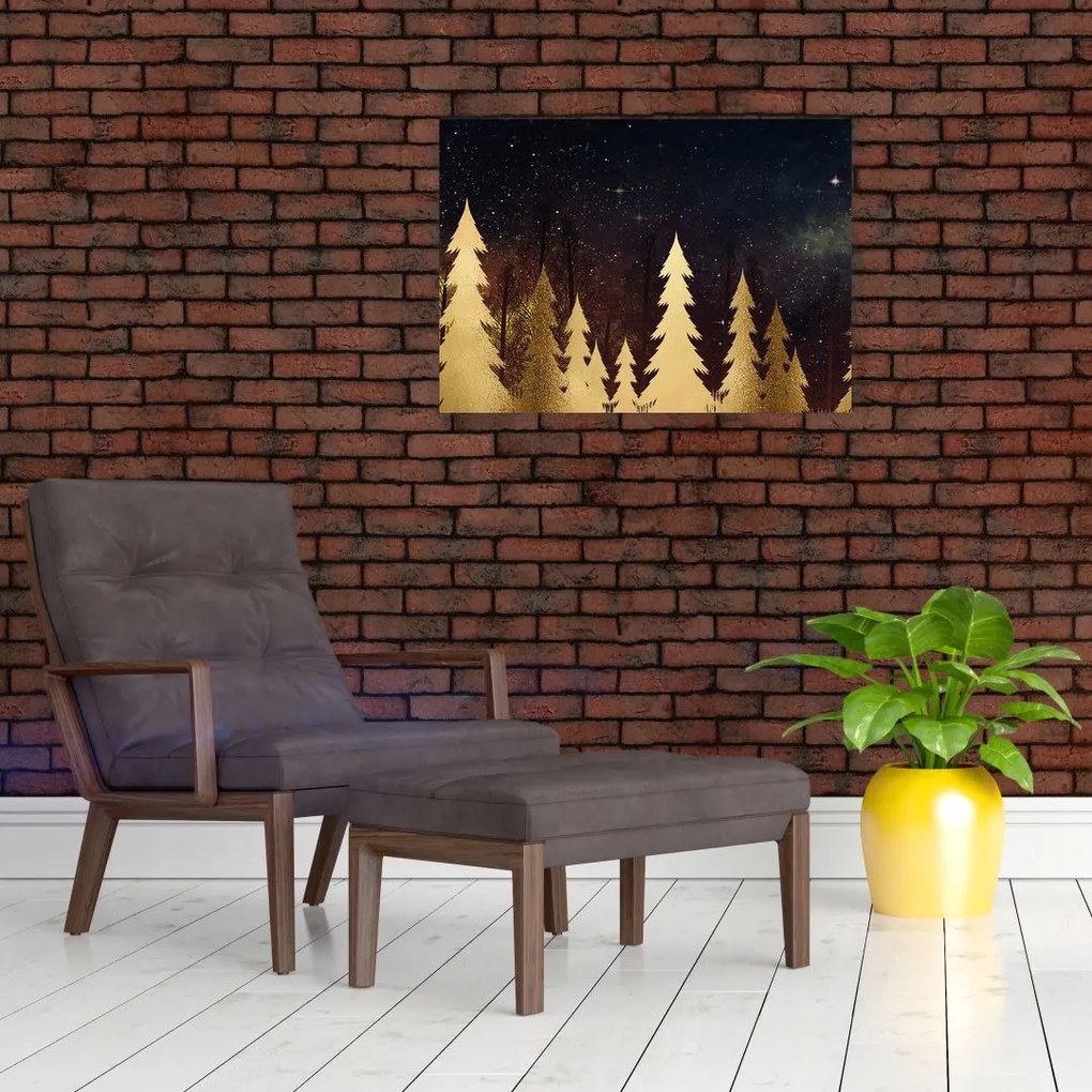 Tablou - Noapte de aur (70x50 cm)