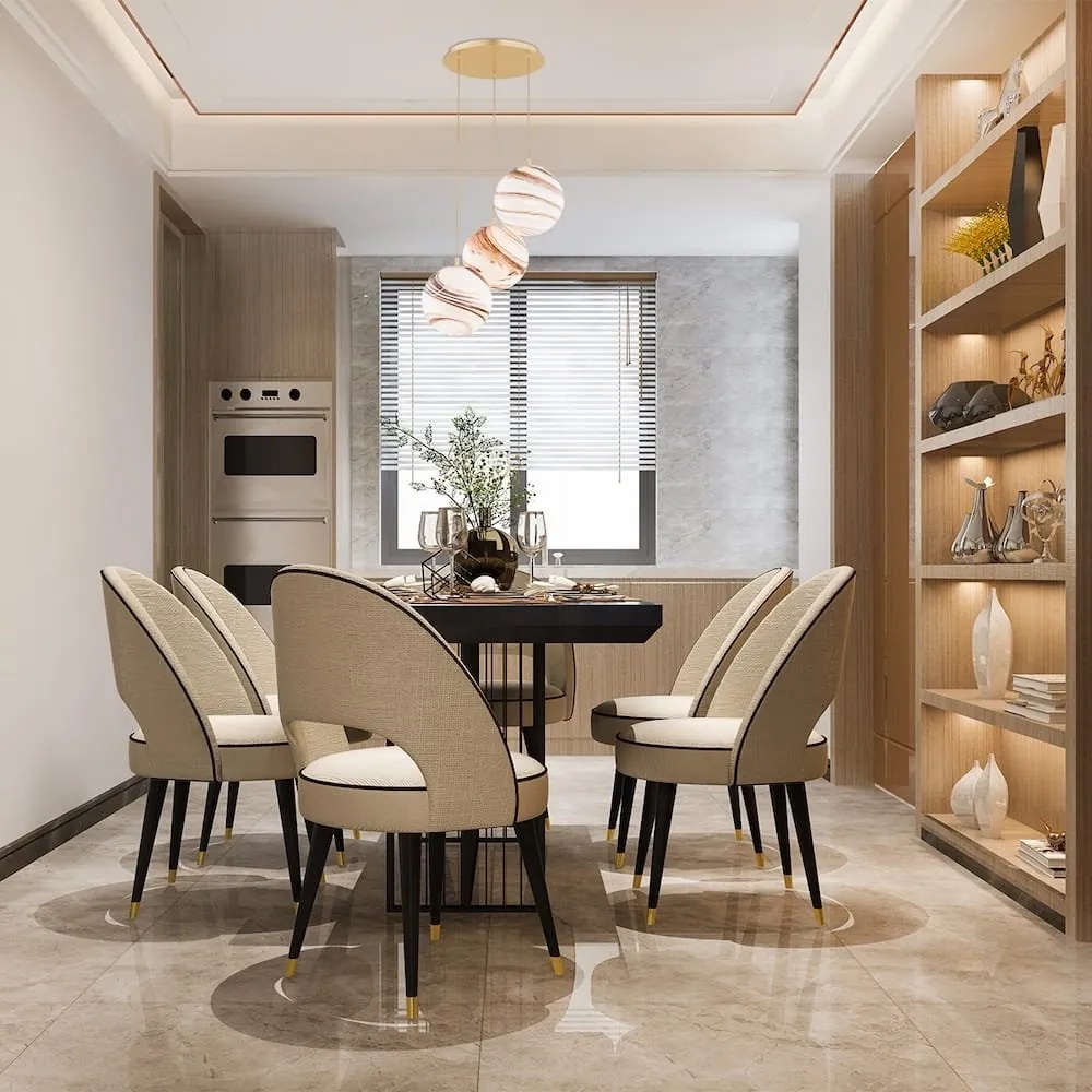 Lustra cu 3 pendule design minimalist Aruba