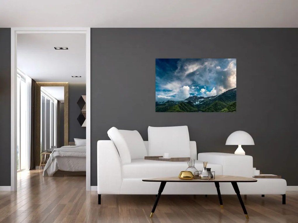 Tablou cu munții (90x60 cm)