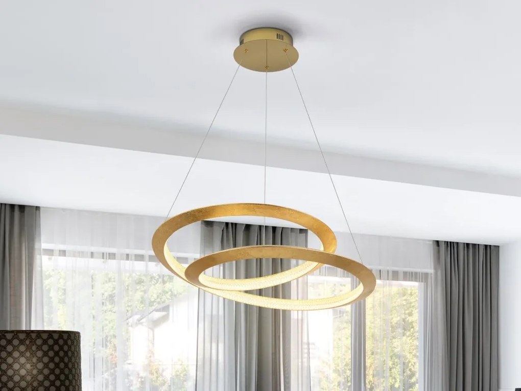 Lustra LED suspendata design modern Eternity 60cm