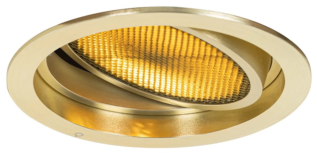 Spotlight modern încastrat auriu reglabil - Coop 111 Honey