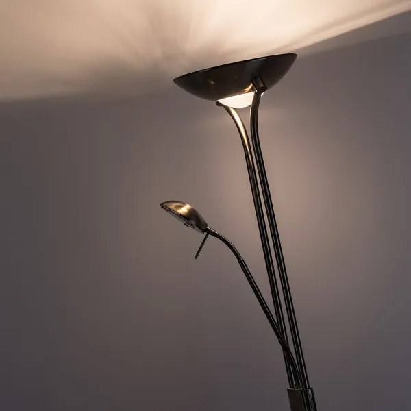 Lampă de podea dimmabilă SCARLETT Brilagi, 1xR7s/230W/230V + 1xG9/40W, bronz
