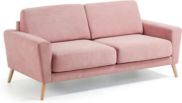 Canapea roz pentru 3 persoane Guy La Forma