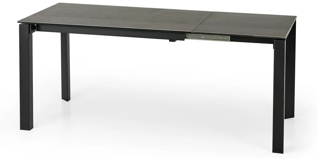 Masa extensibila metal + ceramica Horizon - L 120-180 x l 85 x h 76 cm