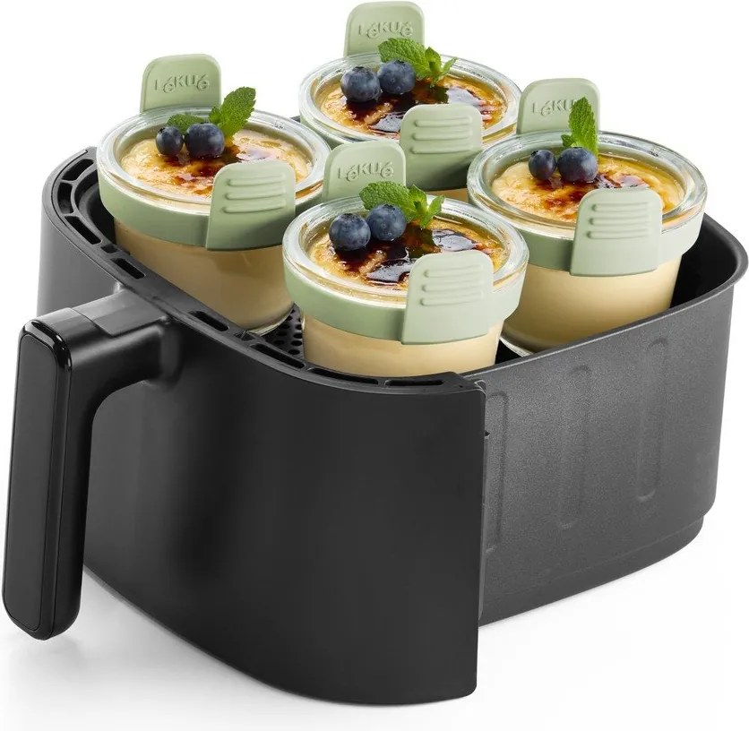 Forme de copt 4 buc. din sticlă ø 9,5 cm – Lékué