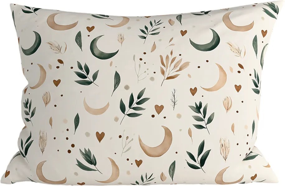 Fata de perna din microfibra BOHO MOON 70x90 cm, crem