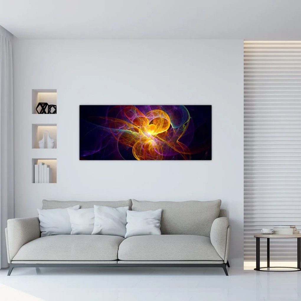 Tablou abstract (120x50 cm)