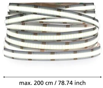 Bandă LED dimabilă Eglo 900577 2m COB STRIPE LED/13,2W/24/230V 2700-6500K + telecomandă