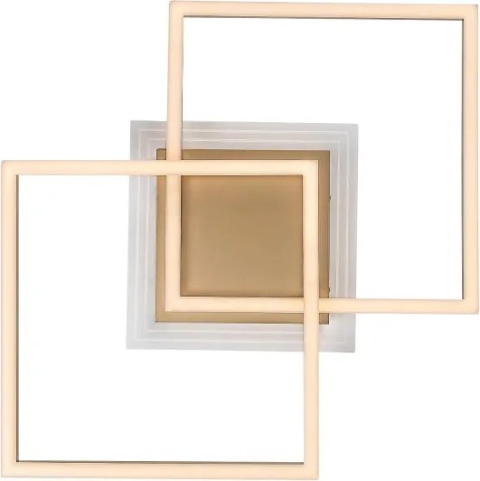 Rabalux 71489 - Plafonieră LED OTTAVIA LED/28W/230V 3000K 47x70 cm aurie