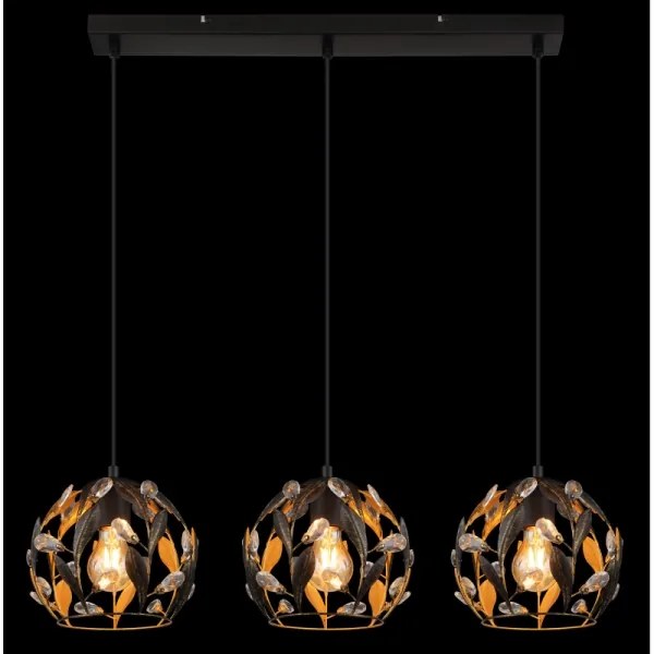 Globo 15759-3H - Pendul suspendat pe cablu MIKA 3xE27/40W/230V