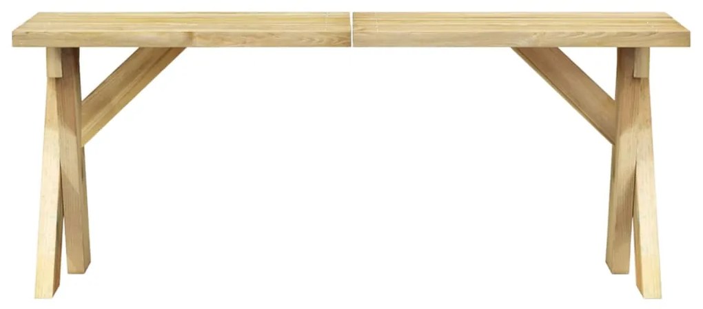 Set mobilier de gradina, 3 piese, lemn de pin tratat