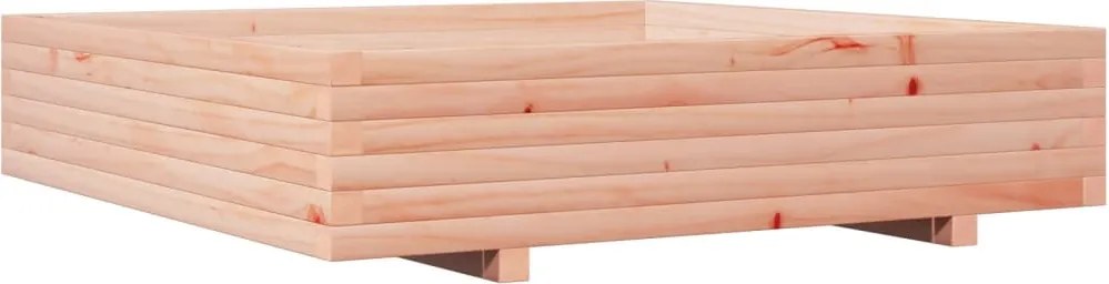 vidaXL Jardinieră de grădină, 110x110x26,5 cm, lemn masiv Douglas