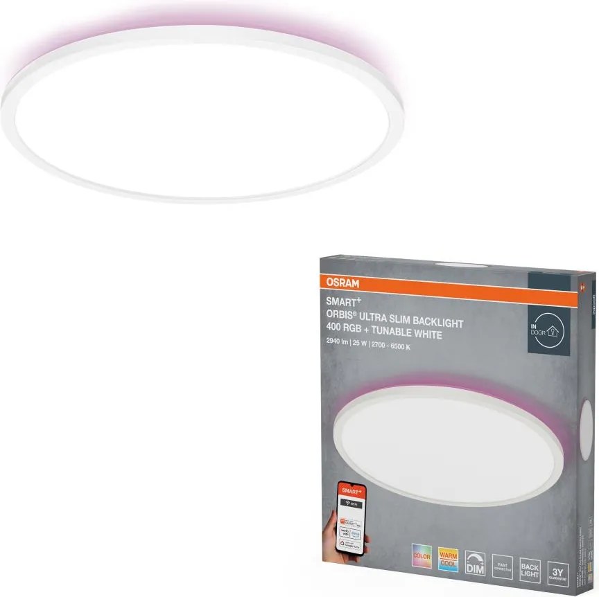 Osram - LED RGBW plafonieră reglabilă SMART+ ORBIS LED/25W/230V Wi-Fi