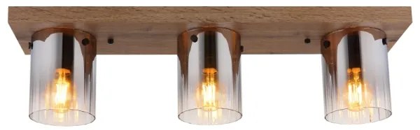 Globo 15915-3 - Plafonieră UNDERWOOD, 3 x E27, 40 W, 230 V, 16 x 71 cm
