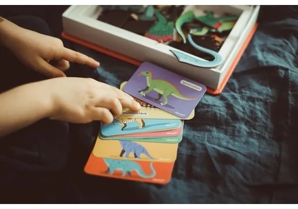 Janod - Set interactiv magnetic MAGNETIBOOK dinozauri