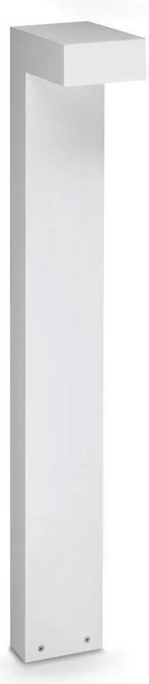 Stalp LED iluminat exterior IP65 SIRIO LED PT1 H80 BIANCO