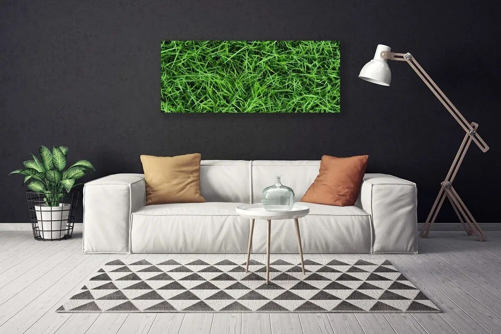 Tablou pe panza canvas Iarbă Lawn Floral Verde