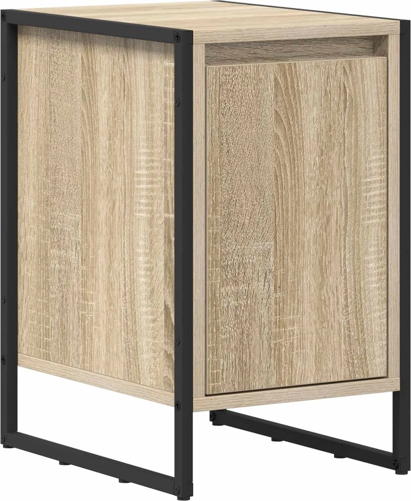 vidaXL Noptieră Sonoma 39,5 x 30 x 50 cm Lemn compozit