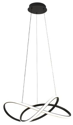 Lustră LED reglabilă suspendată pe cablu LED/85W/230V 3000-6500K + telecomandă