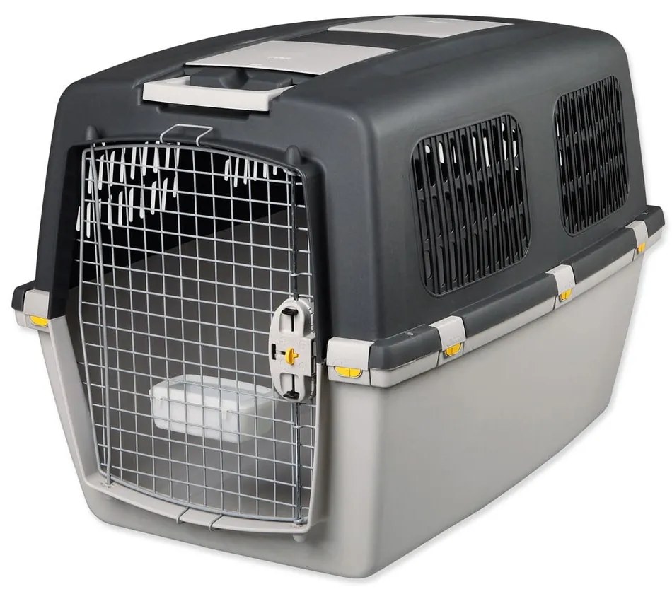 Cușcă / geantă pentru transport animale de companie gri 92x64 cm Trixie Gulliver 6 M-L – Plaček Pet Products