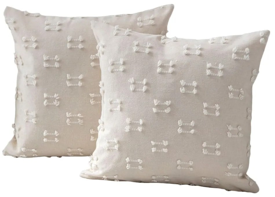 Fețe de pernă 2 buc. 43x43 cm Tuffet – Mioli Decor