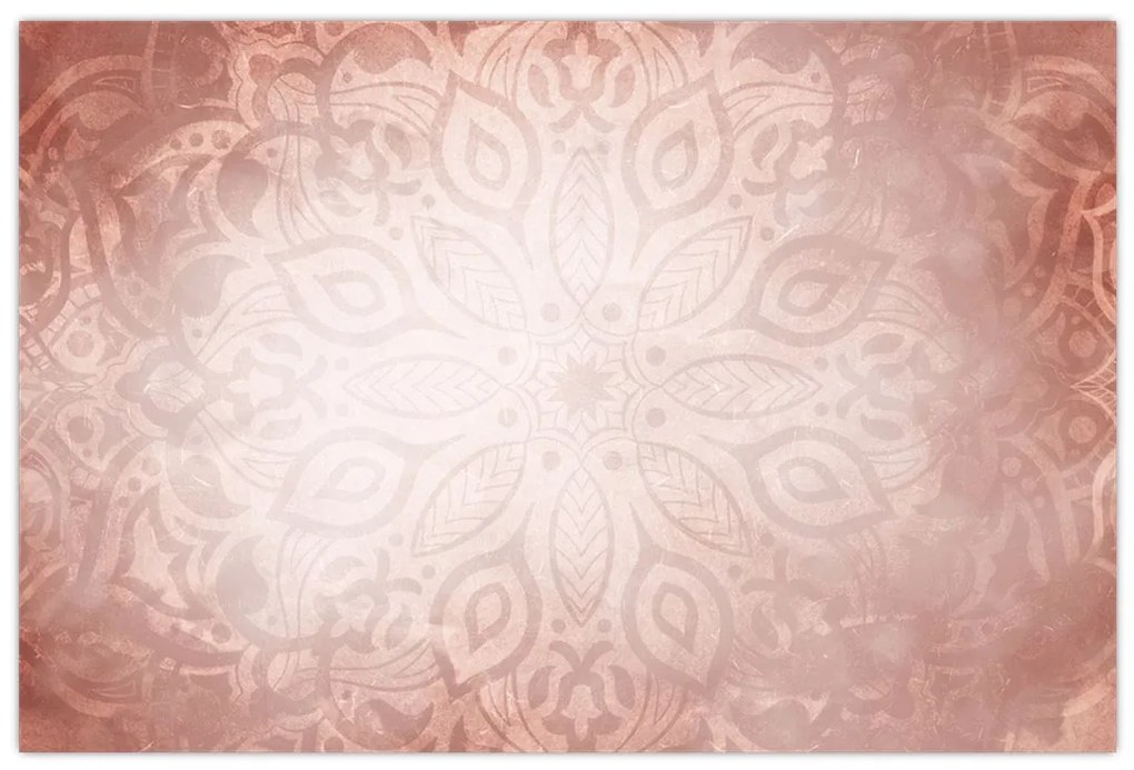 Tablou - Mandala roz (90x60 cm)
