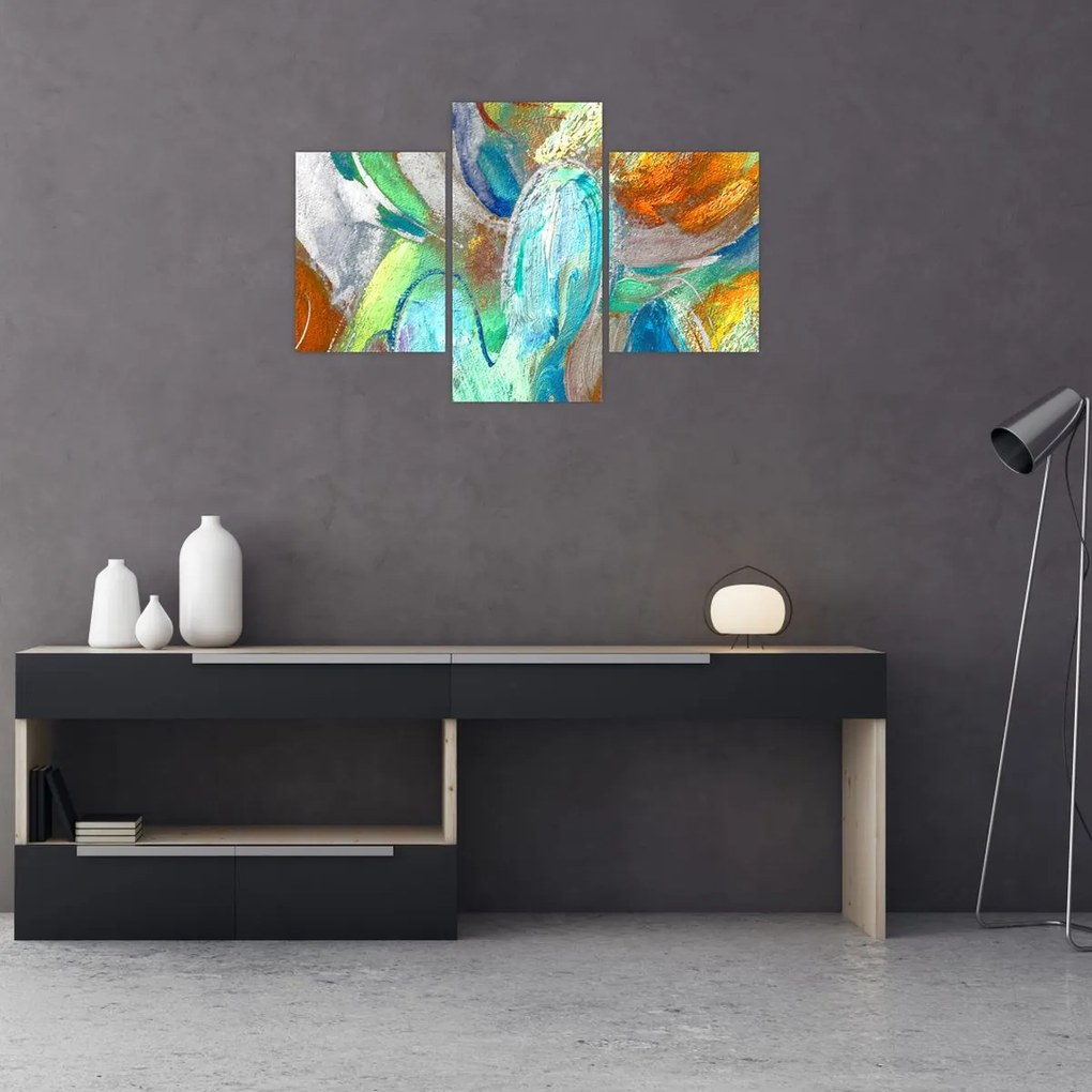 Tablou - Abstract colorat (90x60 cm)