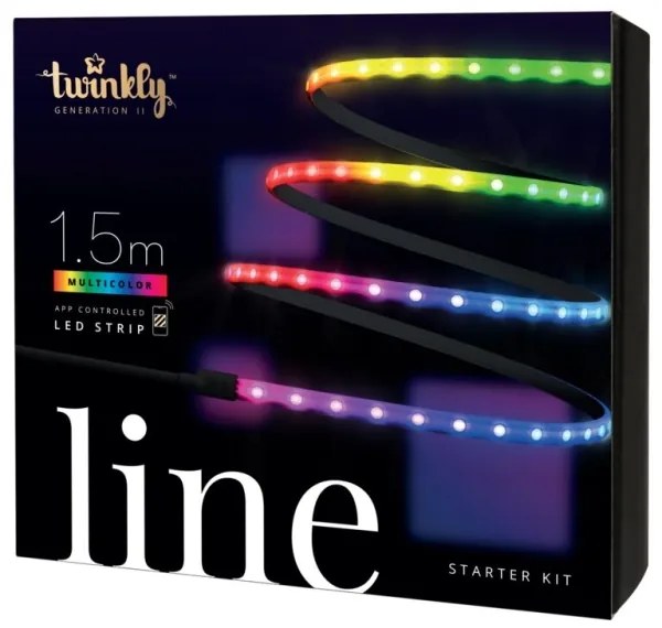 Bandă LED RGB dimabilă LINE 100xLED 1,5m Wi-Fi Twinkly TWL100STW-BEU
