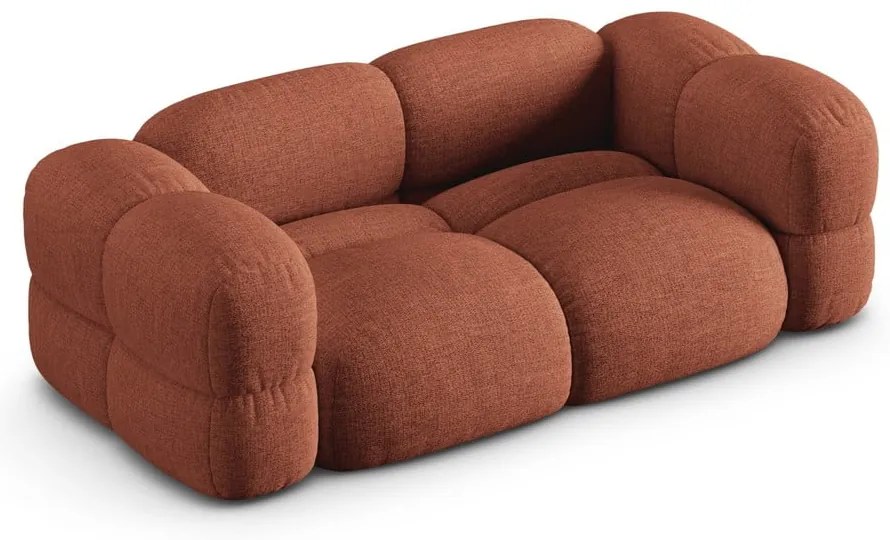 Canapea cărămizie 210 cm Loretto – Cosmopolitan Design