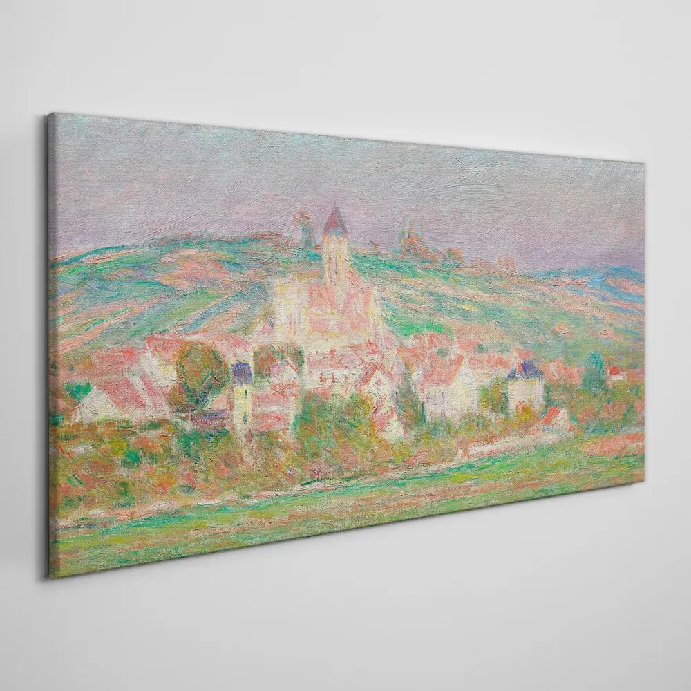 Tablou canvas Vetheuil Sunset Monet