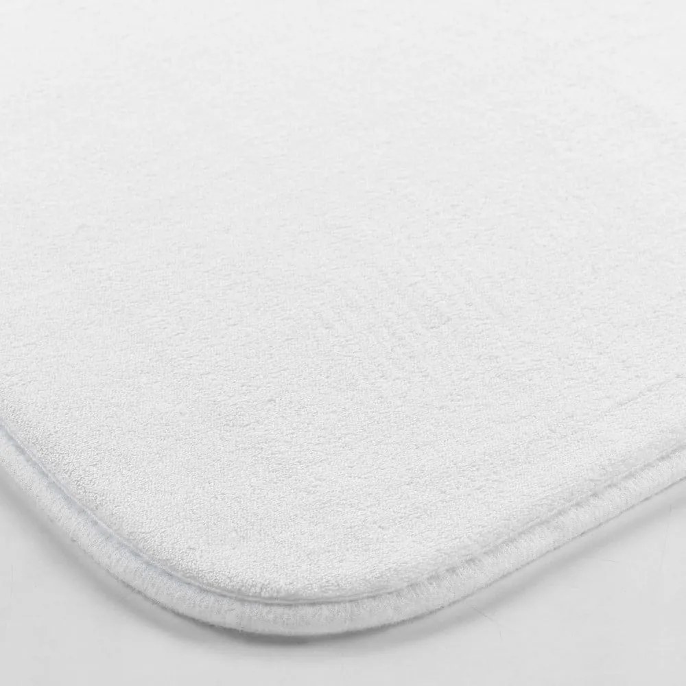 Covoraș de baie alb pentru WC 45x45 cm Vitamine – douceur d'intérieur