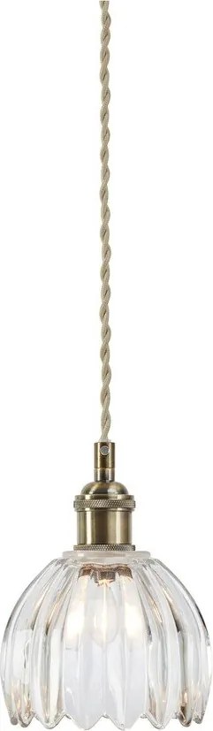 Lustră din metal cu abajur din sticlă ø 13 cm Gota – Markslöjd