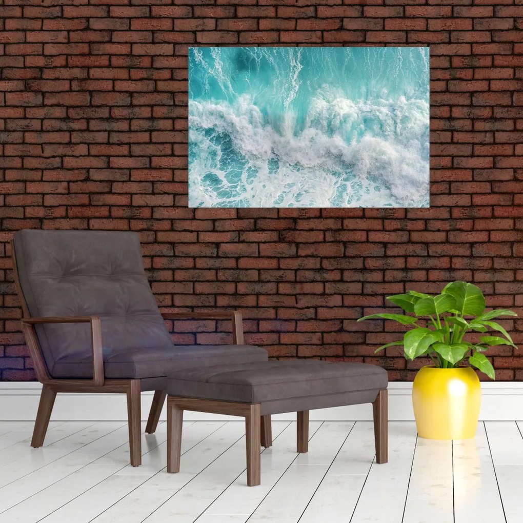 Tablou - Vedere a valurilor oceanului (90x60 cm)