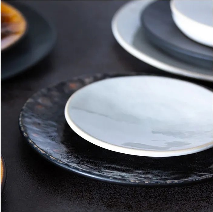 Farfurie albă pentru desert din gresie ø 16 cm Roda – Costa Nova